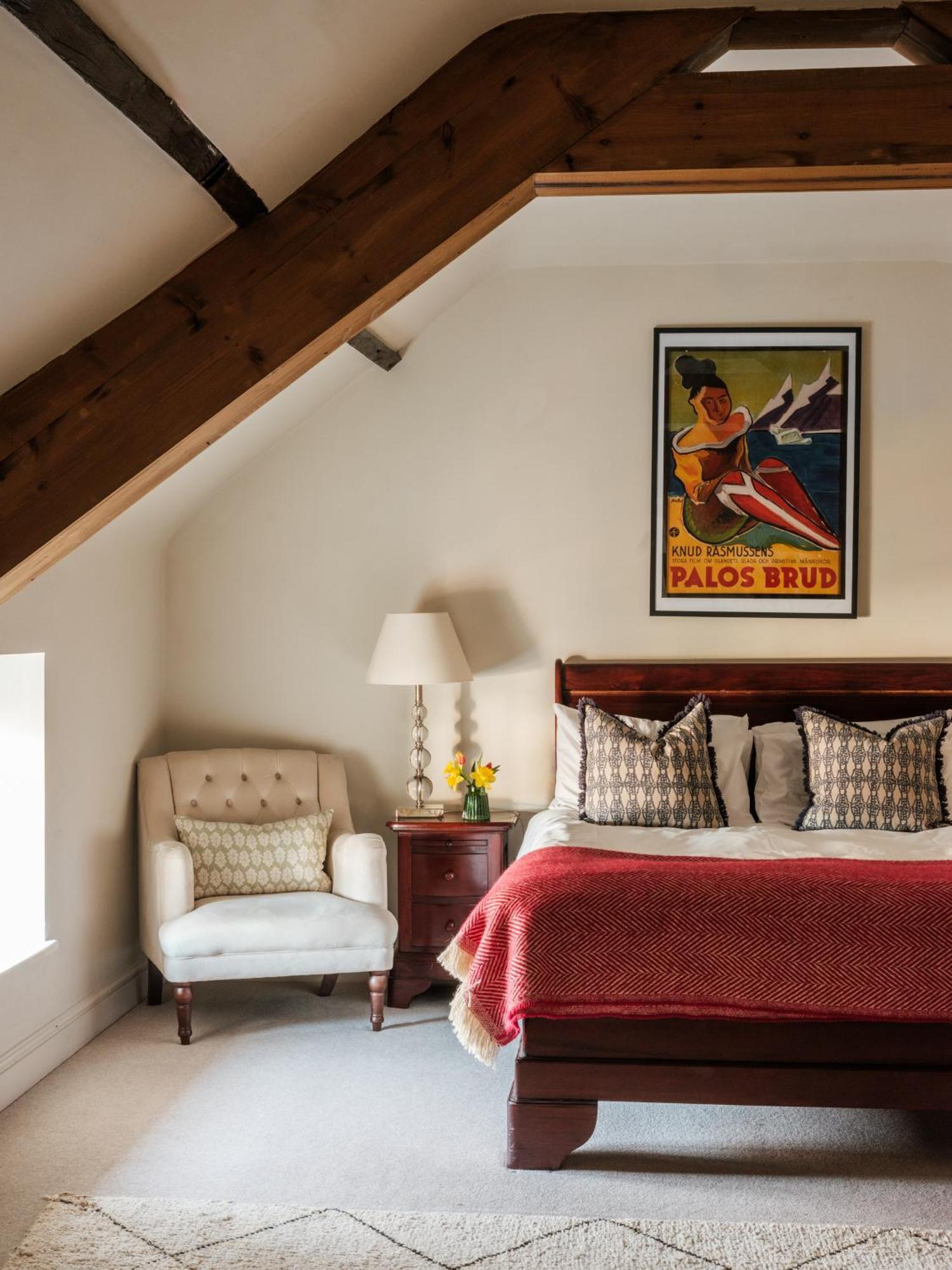 The Grosvenor Arms Hotell Hindon Rum bild