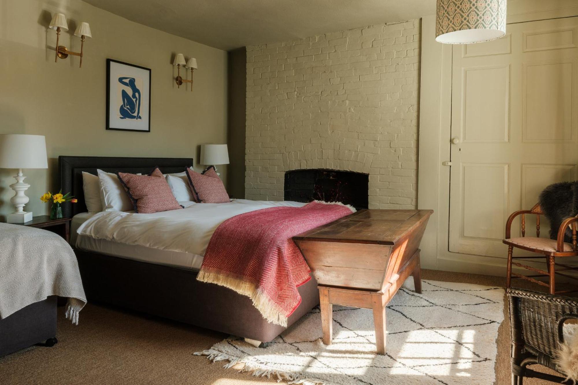 The Grosvenor Arms Hotell Hindon Rum bild